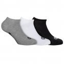 LOT DE 3 Socquettes Chaussettes Homme NOSHOW Gris et Noir