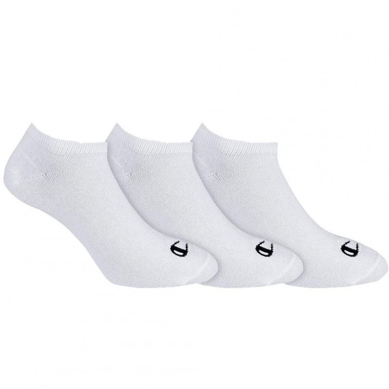 LOT DE 3 Socquettes Chaussettes Homme NOSHOW Blanc et Noir