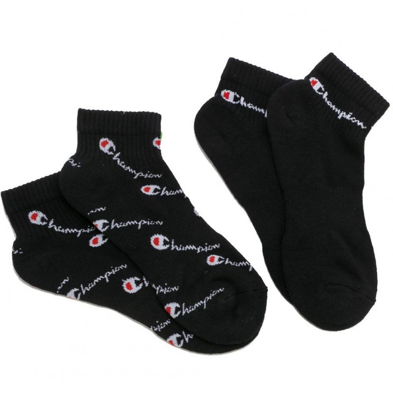 LOT DE 3 Socquettes Chaussettes Homme ALLOVERMIX Noir et Blanc
