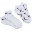 LOT DE 3 Socquettes Chaussettes Homme ALLOVERMIX Blanc et Marine