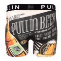 Boxer long Homme PULLINBEER Noir et Orange