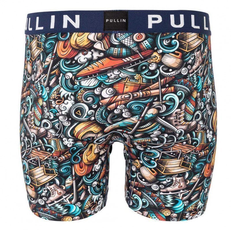 Boxer long Homme FAWINTERSPORTS Bleu et Multicolore