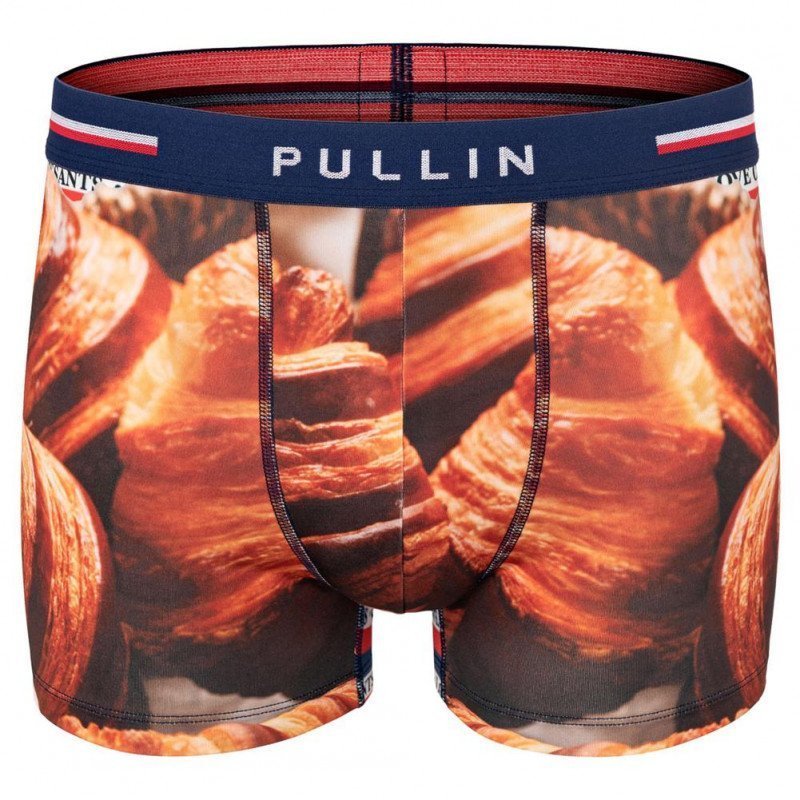 PULL IN Boxer Homme Microfibre LOVECROISSANTS Multicolore