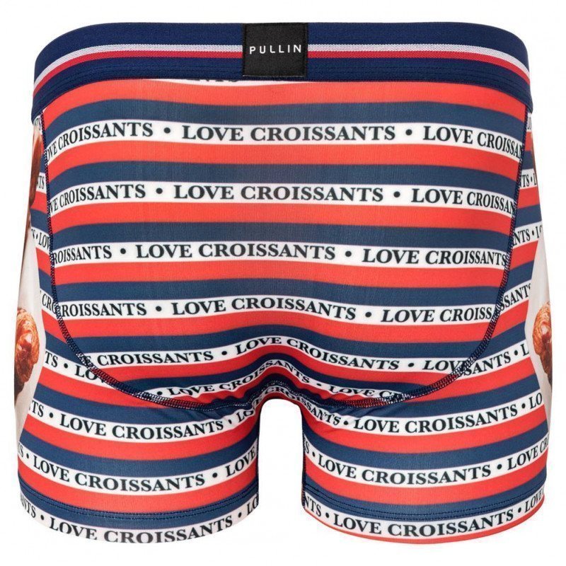 Boxer Homme LOVECROISSANTS Multicolore et Bleu