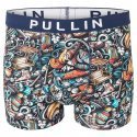 PULL IN Boxer Homme Coton Bio MASWINTERSPORTS Bleu