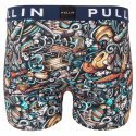 PULL IN Boxer Homme Coton Bio MASWINTERSPORTS Bleu