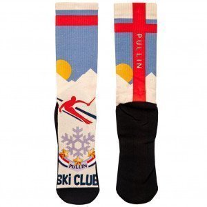PULL IN Chaussettes Homme Microcoton 3ETOILE Bleu Blanc