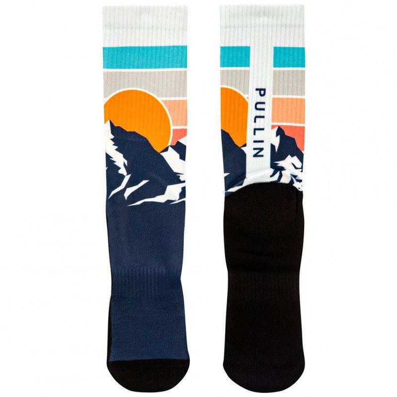 PULL IN Chaussettes Homme Microcoton MOUNTAINRISE Bleu