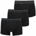 EMINENCE Lot de 3 Boxers Homme Coton BUSINESS Noir Noir Noir