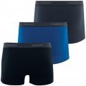 EMINENCE Lot de 3 Boxers Homme Coton SELECTION Anthracite Bleu Noir