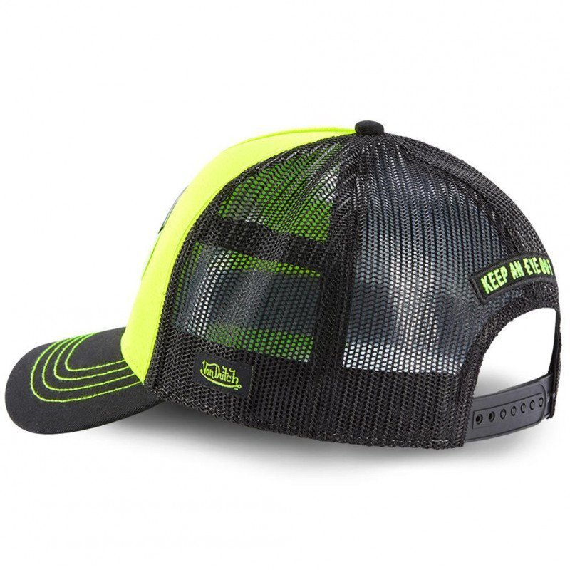 Casquette Homme ANEO Noir et Jaune