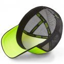 Casquette Homme ANEO Noir et Jaune