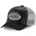 VON DUTCH Casquette Homme MicroCoton ADEC BLK Noir Gris