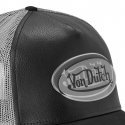 VON DUTCH Casquette Homme MicroCoton ADEC BLK Noir Gris