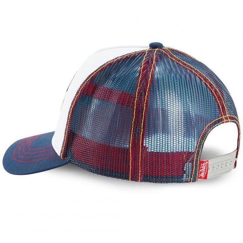 Casquette Homme ADEC Blanc et Bleu