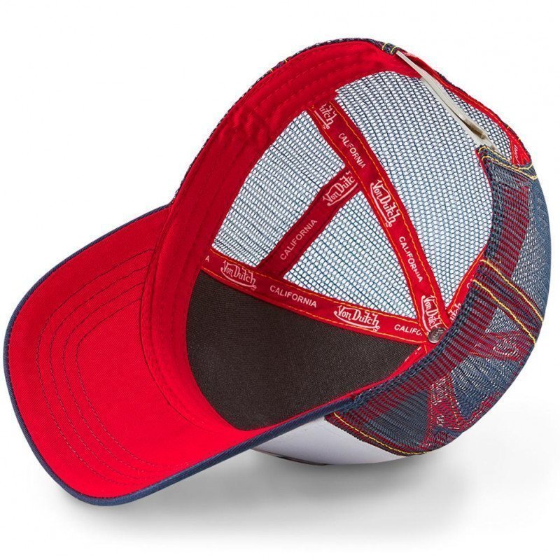 Casquette Homme ADEC Blanc et Bleu