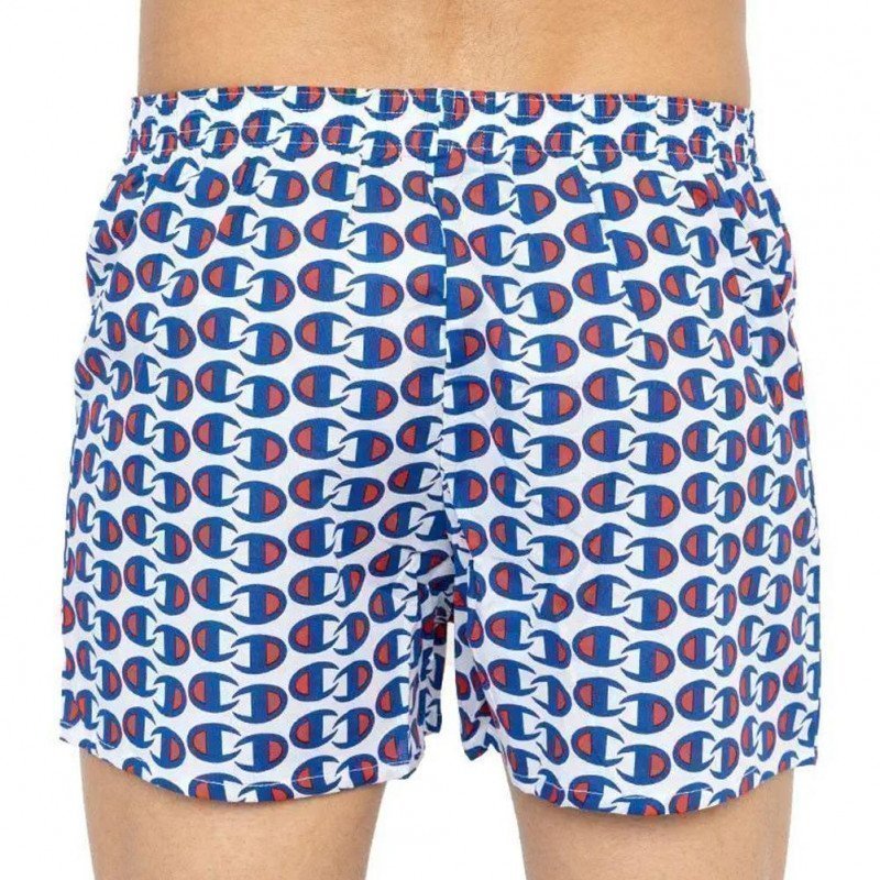 Caleçon Homme ROCHESTER Blanc et Bleu