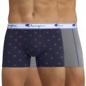 LOT DE 2 Boxer Sous-vêtements Homme LEGACYIMP Gris et Marine