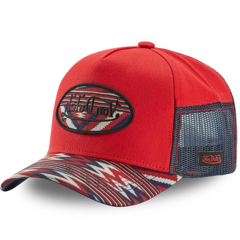 Casquette Homme ATRU Rouge et Noir