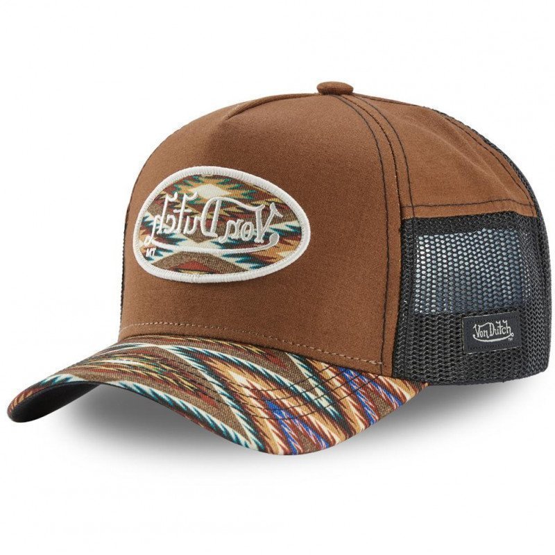 VON DUTCH Casquette Homme MicroCoton ATRU SHE Marron