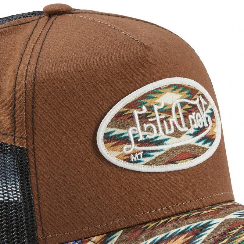 VON DUTCH Casquette Homme MicroCoton ATRU SHE Marron