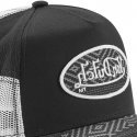 VON DUTCH Casquette Homme MicroCoton ATRU BLK Noir Blanc