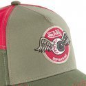 Casquette Homme AVIN Gris et Rouge