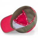 VON DUTCH Casquette Homme Coton AVIN GRE Gris Rouge