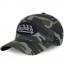 Casquette Homme CAMO Vert et Noir