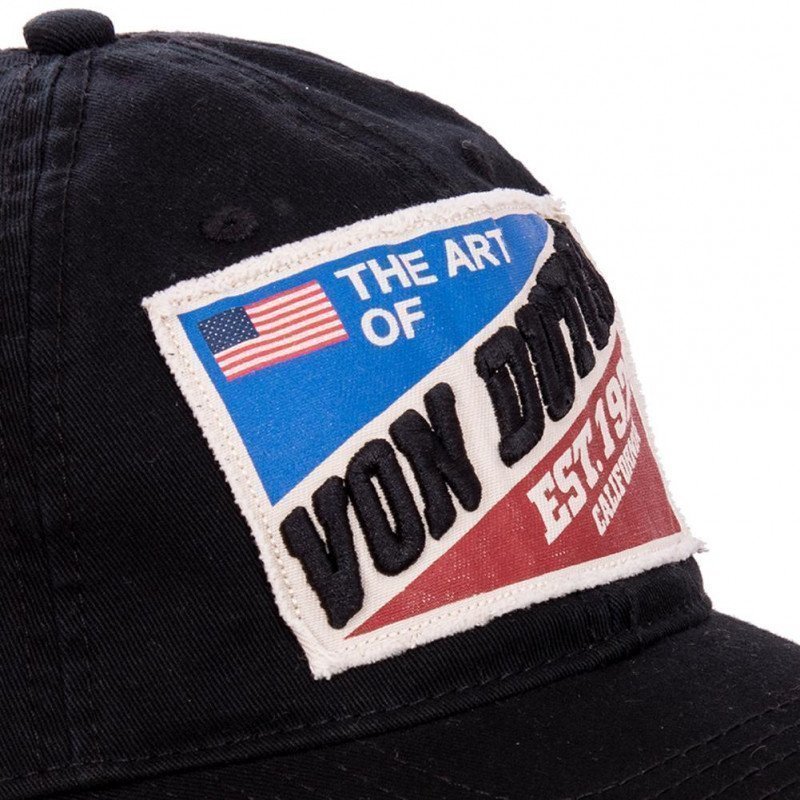 Casquette Homme PATRIOT Noir et Blanc