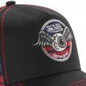 Casquette Homme ACAR Noir et Rouge