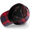 Casquette Homme ACAR Noir et Rouge