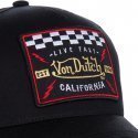 Casquette Homme BLACKY Noir et Rouge