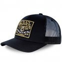 VON DUTCH Casquette Homme MicroCoton BLKB Noir Or