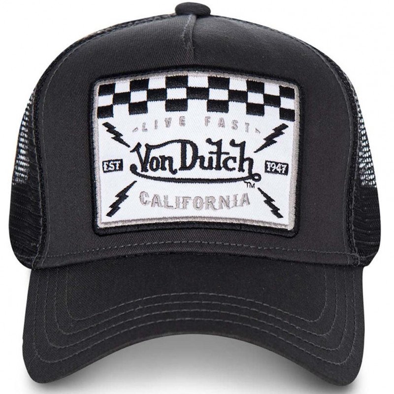 Casquette Homme SQUARE Gris et Noir