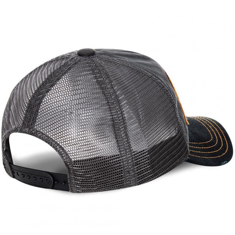Casquette Homme TRUCK Noir et Orange