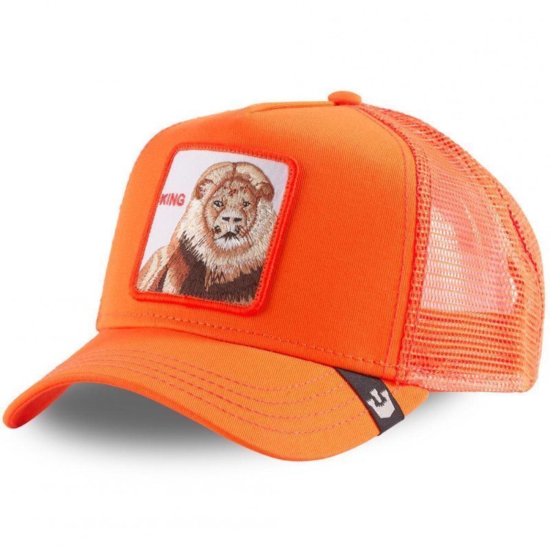 Casquette Homme STRONG Orange et Fluo