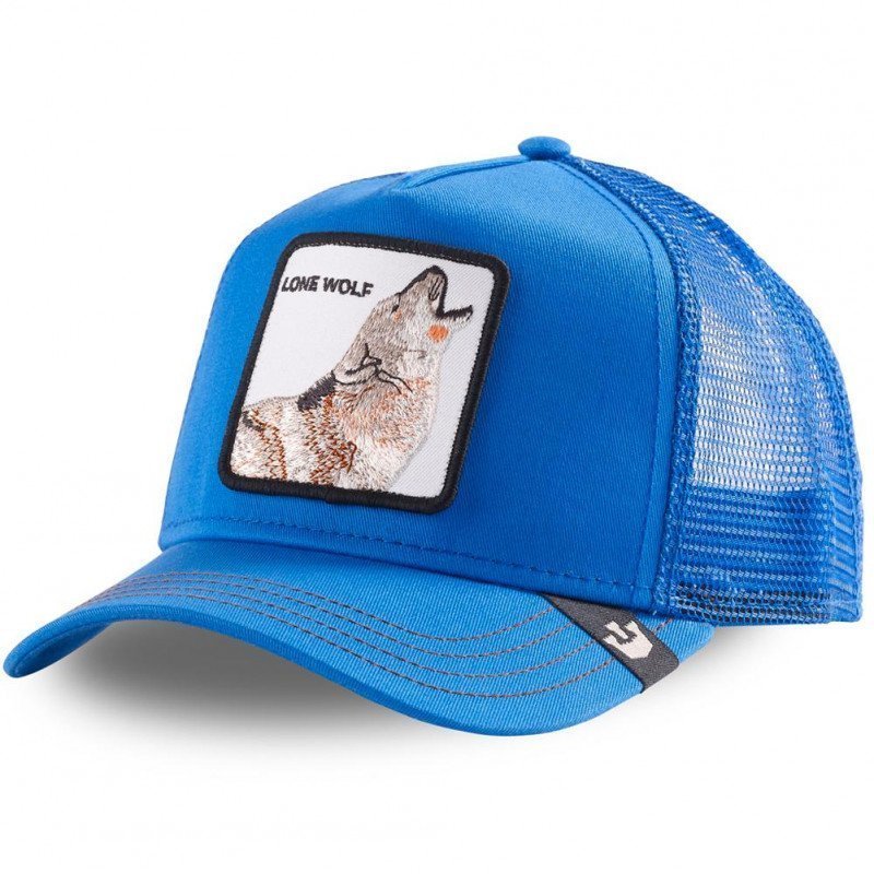 Casquette Homme STRONG Bleu et Fluo
