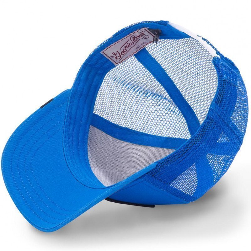 Casquette Homme STRONG Bleu et Fluo
