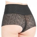 Boxer Femme ORIANE Noir et Uni
