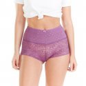 Boxer Femme ORIANE Violet et Parme