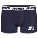 STARTER Boxer Homme Coton SMART AS2 Marine Blanc