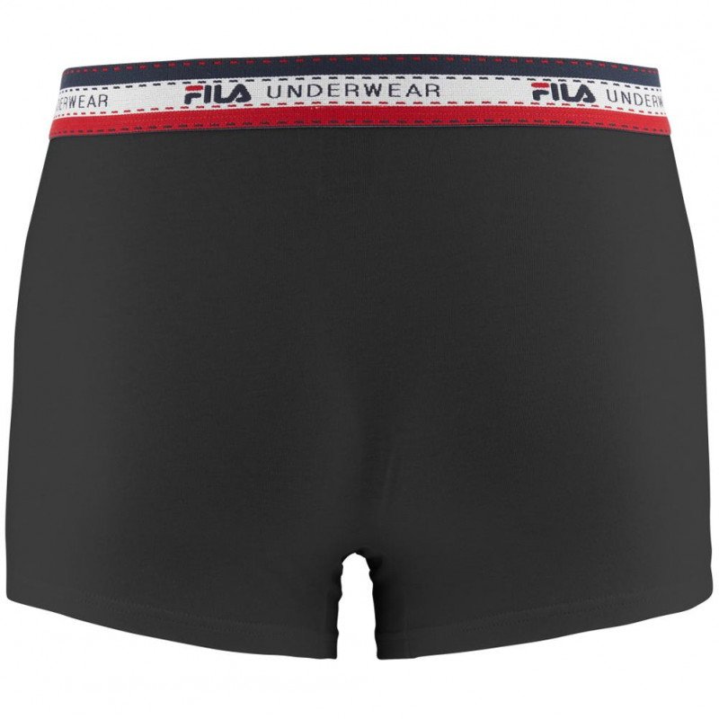 FILA Boxer Homme Coton TRICEINT Noir