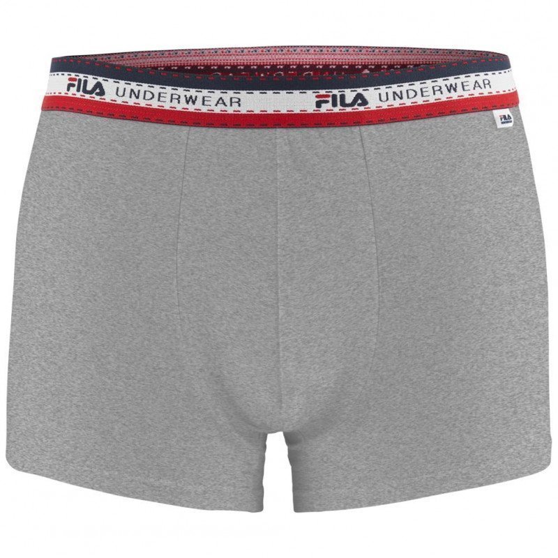 FILA Boxer Homme Coton TRICEINT Gris