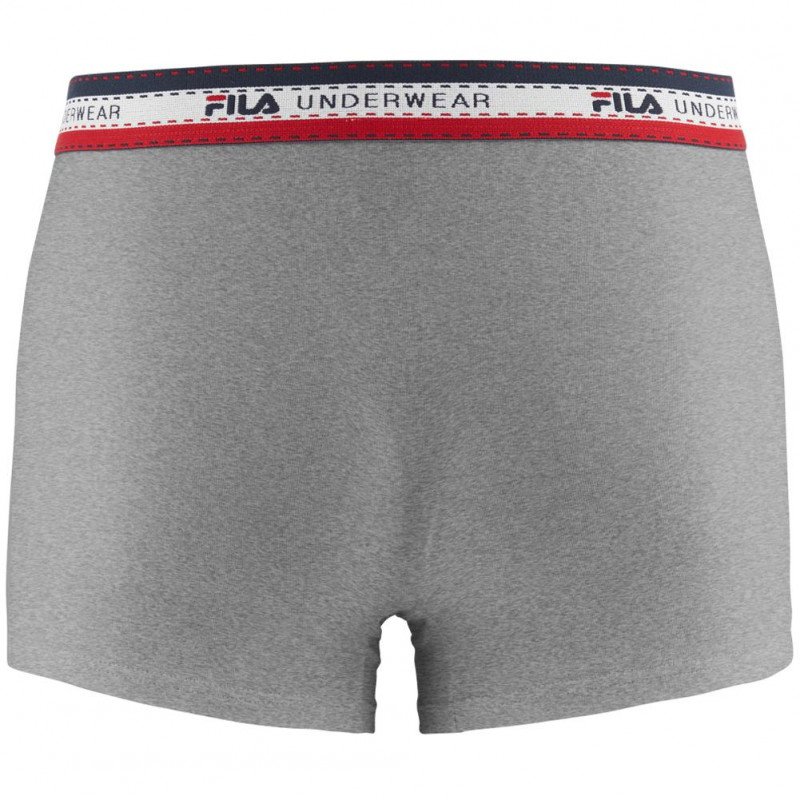 FILA Boxer Homme Coton TRICEINT Gris