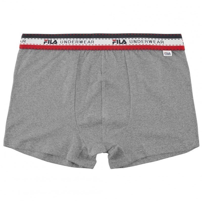 FILA Boxer Homme Coton TRICEINT Gris