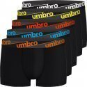 LOT DE 5 Boxer Sous-vêtements Homme BCX5CLASS Noir et Multicolore