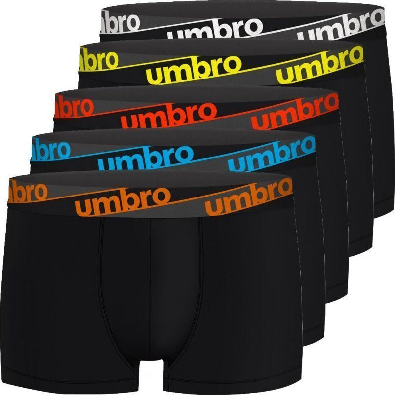 LOT DE 5 Boxer Sous-vêtements Homme BCX5CLASS Noir et Multicolore
