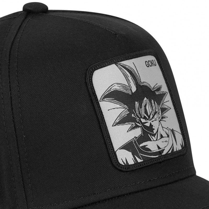 DRAGON BALL Z Casquette Homme Coton GOK F Noir Gris CAPSLAB