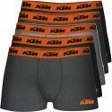 LOT DE 5 Boxer Sous-vêtements Homme BCX5 Noir et Gris